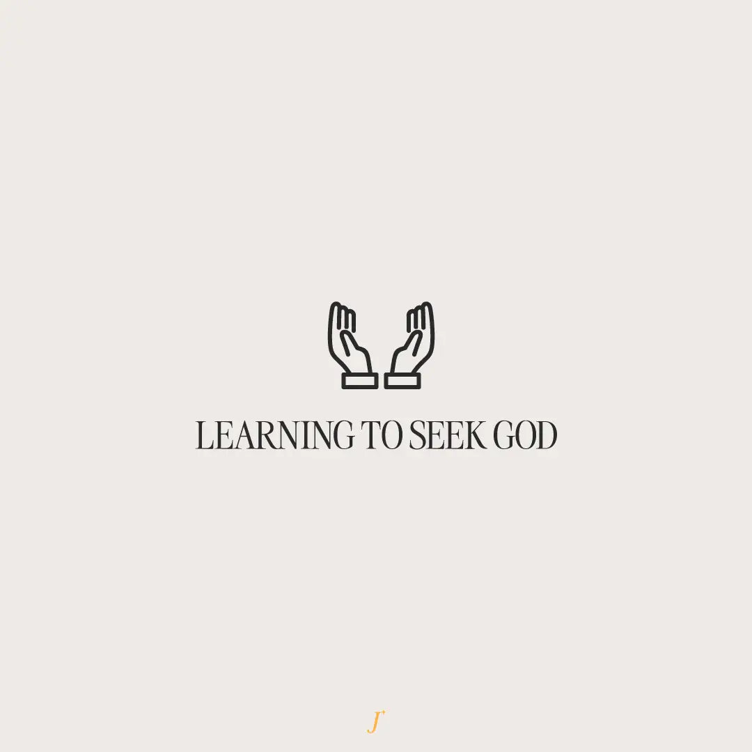 Learning To Seek God - The Project J