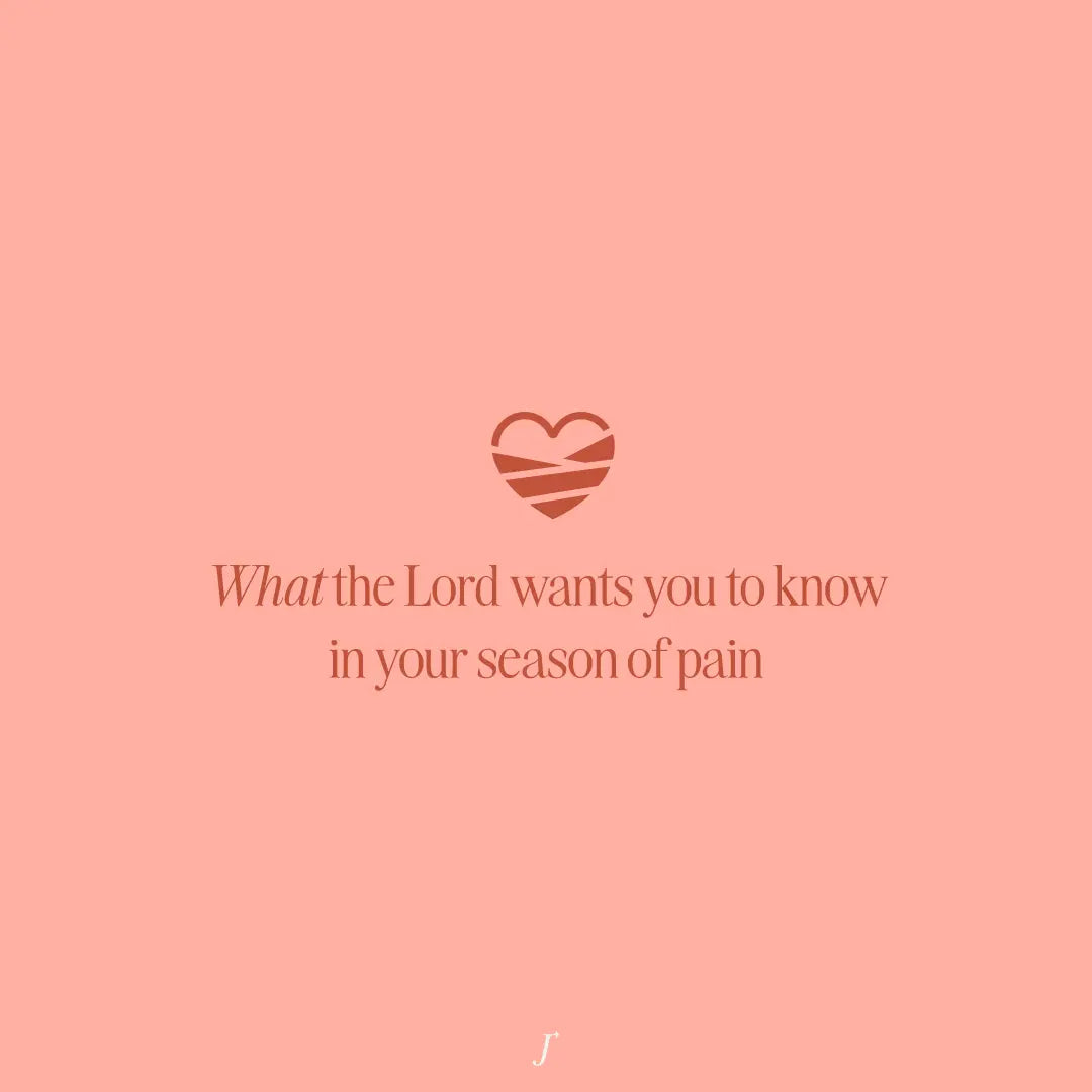 Suffering as a Christian | What GOD teaches you in your season of pain - The Project J