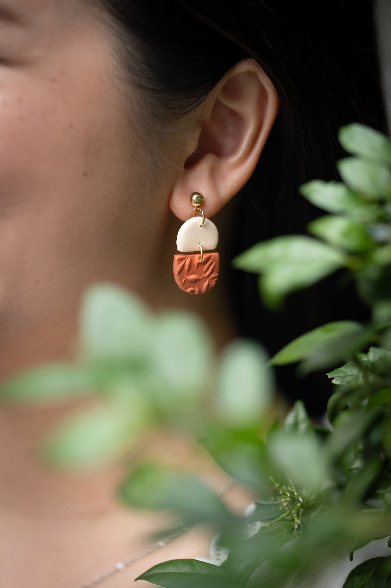 Anchor | Handmade Clay Earrings The Project J