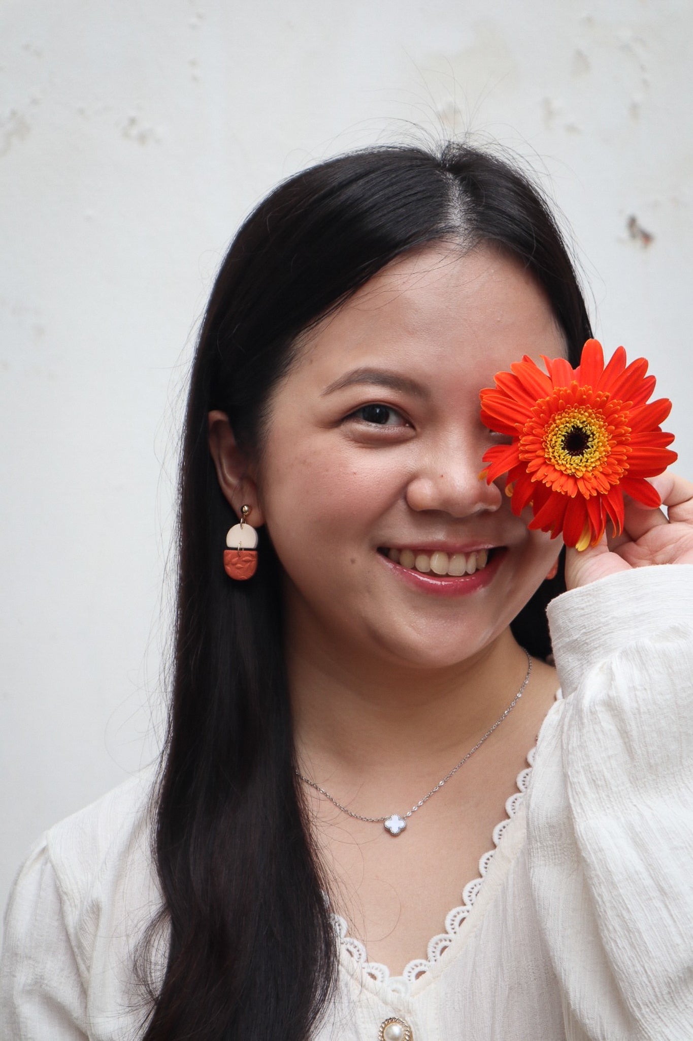 Anchor | Handmade Clay Earrings The Project J