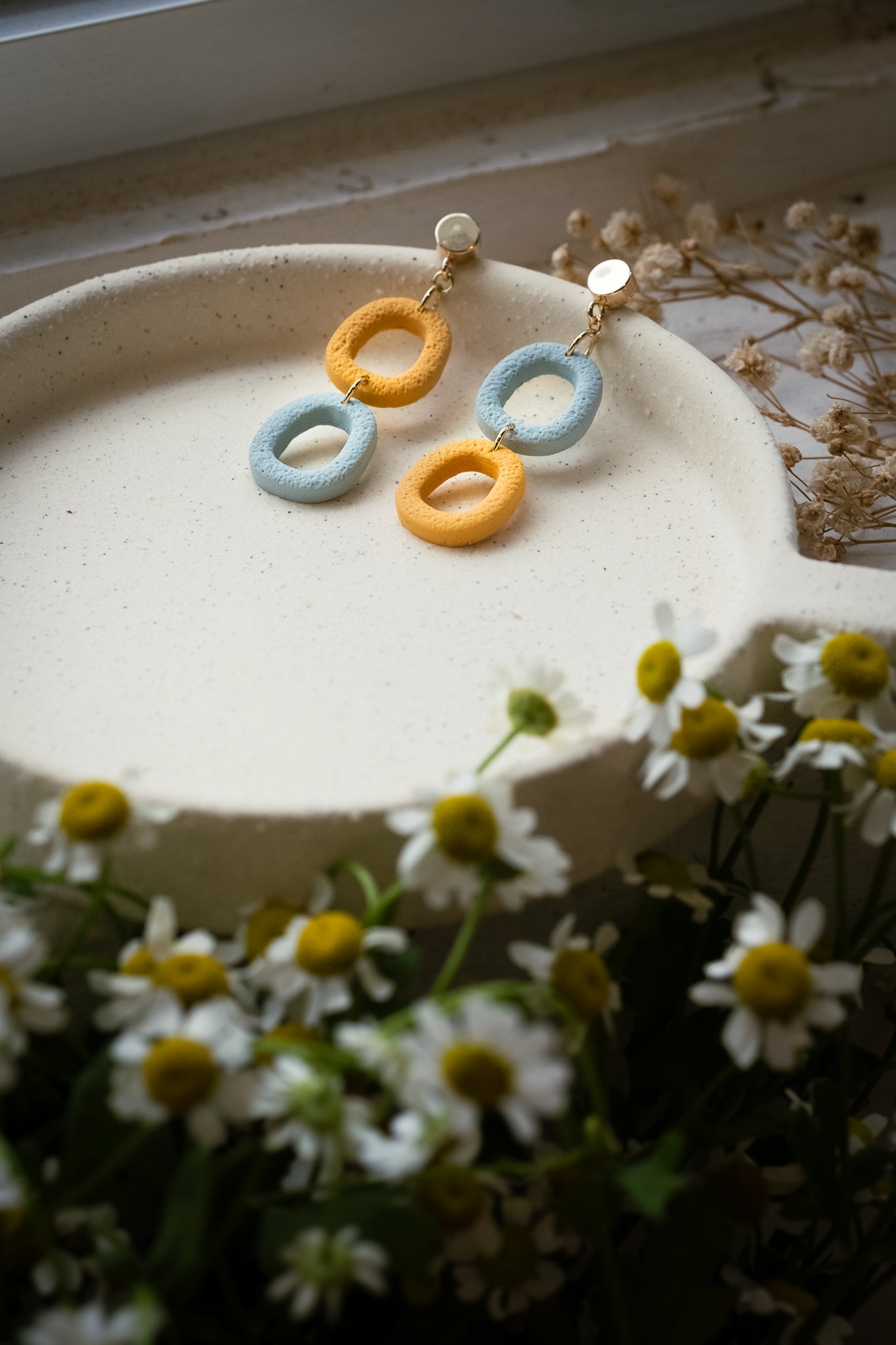 Sunrise | Handmade Clay Earrings The Project J