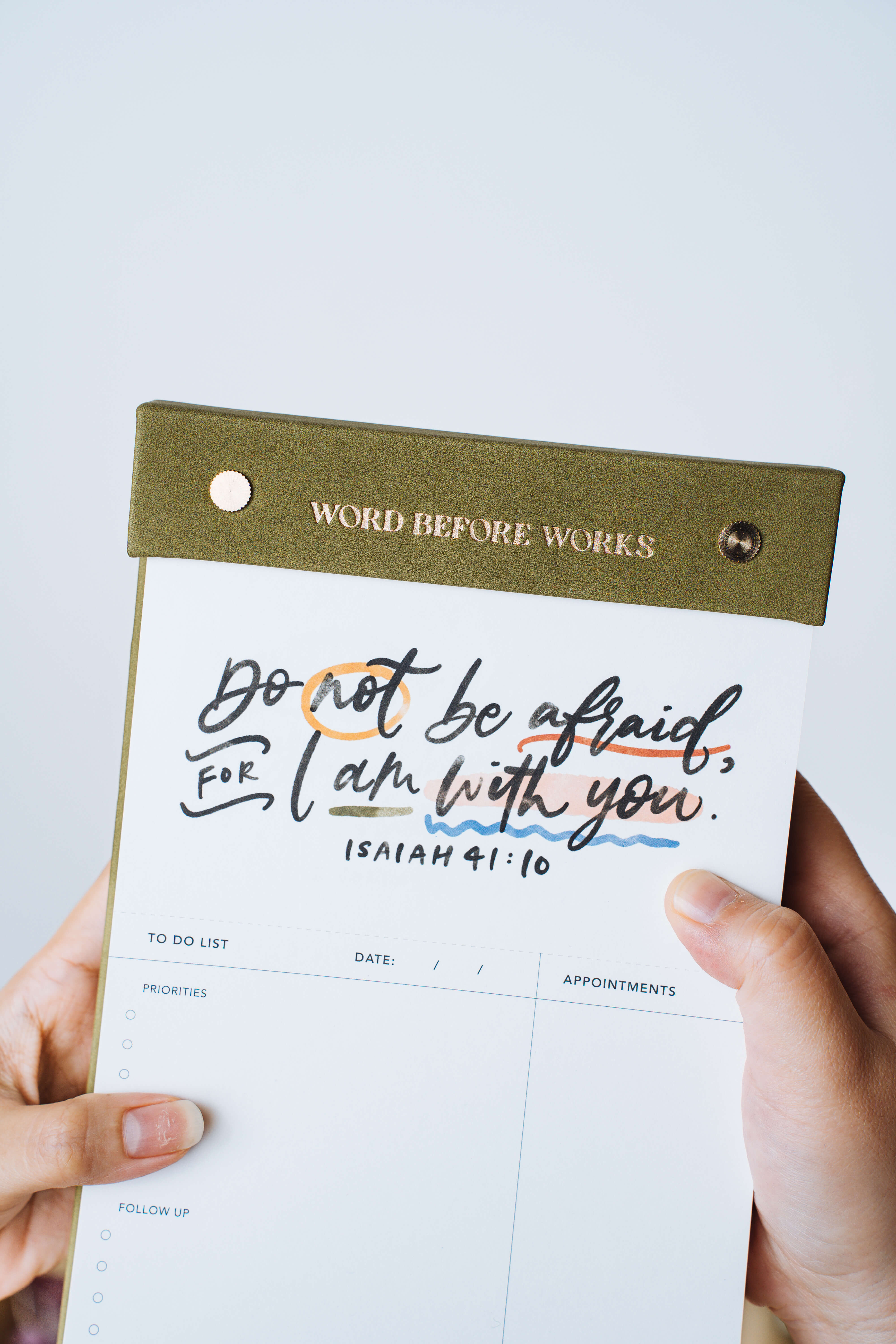 Word Before Works 90-Day Notepad The Project J